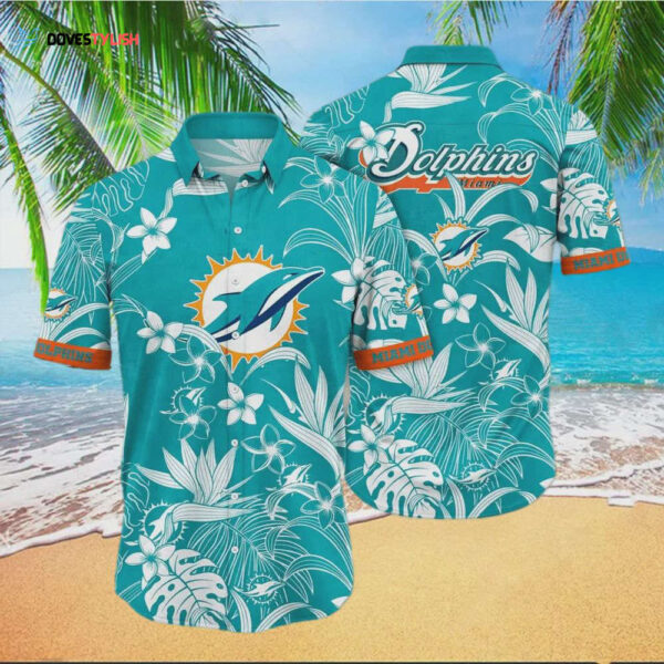 Miami Dolphins Summer Gift For Friend Hawaiian Shirt