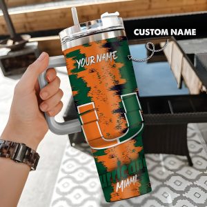 Miami Hurricanes Stanley Tumbler - Gift for Fan Men Women