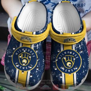 Milwaukee Brewers Clogs Crocband Shoes - Gift for Men Women Fans - Gift for Men Women Fans