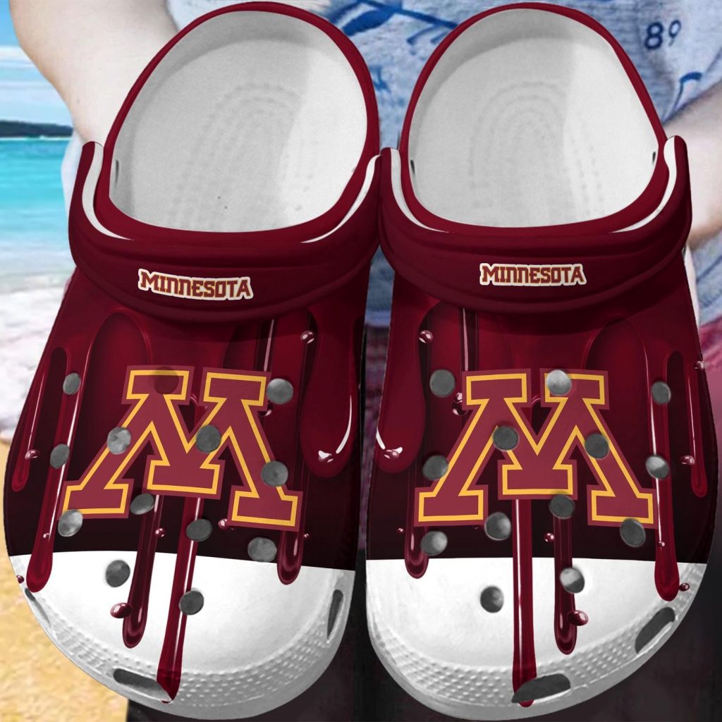 Minnesota Golden Gophers Clog Shoes, Water Shoes – Gift for Men Women Fans – Gift for Men Women Fans