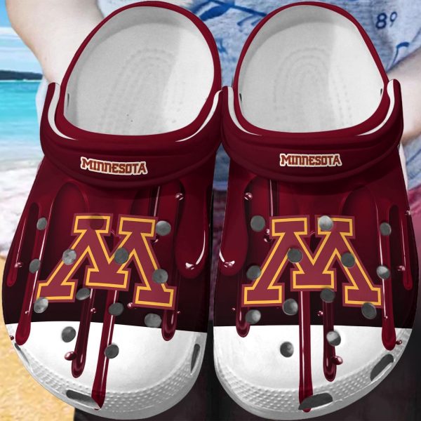 Minnesota Golden Gophers Clog Shoes, Water Shoes – Gift for Men Women Fans – Gift for Men Women Fans