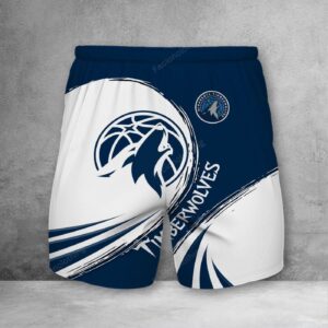 Minnesota Timberwolves Personalized Fashion Men Hawaiian Shorts Pant
