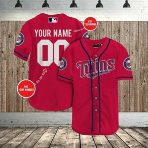 Minnesota Twins Baseball Jersey – Gift for Men Women Fans