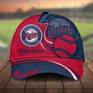 Minnesota Twins Personalized 3D Classic Cap For Fan