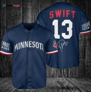 Minnesota Twins Taylor Swift Fan Baseball Jersey - Gift for Men Women Fans