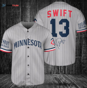 Minnesota Twins Taylor Swift Fan Baseball Jersey - Gift for Men Women Fans