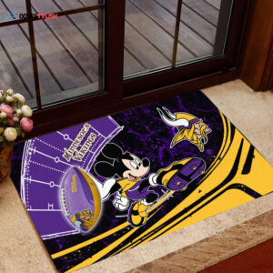 Minnesota Vikings Doormat Home Decor 2025