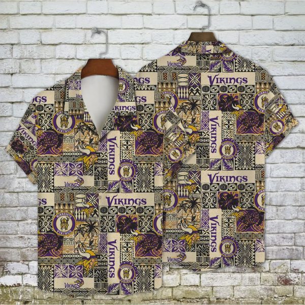 Minnesota Vikings – National Football League 2025 AOP Hawaiian Shirt Unisex Gift Tee 2025