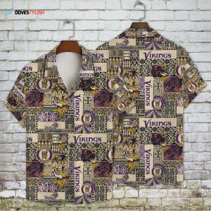 Minnesota Vikings – National Football League 2025 AOP Hawaiian Shirt Unisex Gift Tee 2025