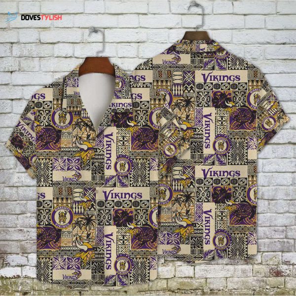 Minnesota Vikings – National Football League 2025 AOP Hawaiian Shirt Unisex Gift Tee 2025