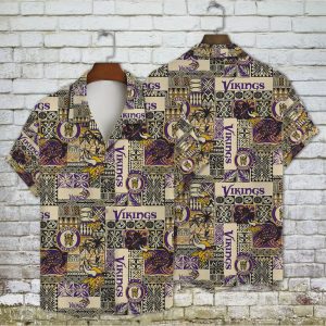 Minnesota Vikings – National Football League 2025 AOP Hawaiian Shirt Unisex Gift Tee 2025