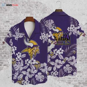 Minnesota Vikings – National Football League 2025 AOP Hawaiian Shirt Unisex Gift Tee 2025