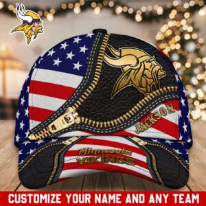 Minnesota Vikings NFL Classic CAP Hats For Fans Custom