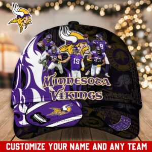 Minnesota Vikings NFL Classic CAP Hats For Fans Custom