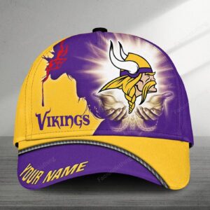 Minnesota Vikings NFL Personalized Cap For Fan – 3D Hat Men Gift