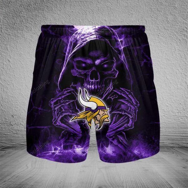 Minnesota Vikings NFL Personalized Men Hawaiian Shorts Pant For Fan