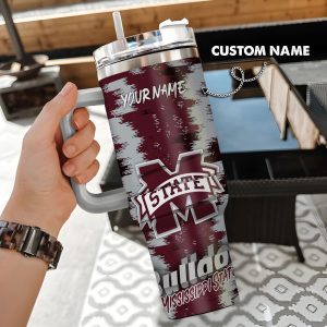 Mississippi State Bulldog Stanley Tumbler – Gift for Fan Men Women