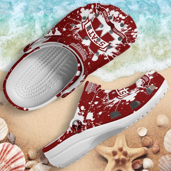 Mississippi State Bulldogs Clog Shoes, Water Shoes – Gift for Men Women Fans – Gift for Men Women Fans