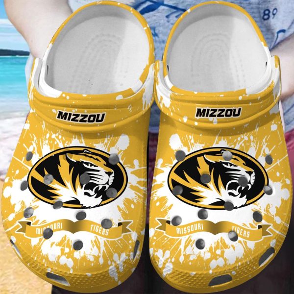 Missouri Tigers Clog Shoes, Water Shoes – Gift for Men Women Fans – Gift for Men Women Fans