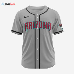 MLB Arizona Diamondbacks Personalized 2025 Road Baseball Jersey