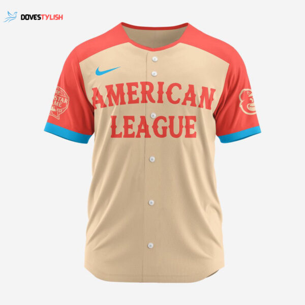 MLB Baltimore Orioles Personalized 2025 All Star Game Baseball Jersey