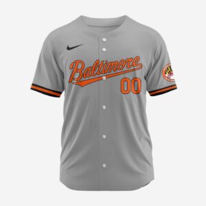 MLB Baltimore Orioles Personalized 2025 Road Baseball Jersey