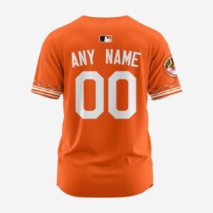 MLB Baltimore Orioles Personalized Alternate Design Concept Baseball Jersey 2402