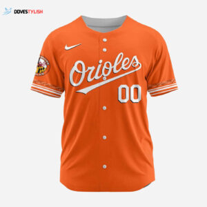MLB Baltimore Orioles Personalized Alternate Design Concept Baseball Jersey 2402