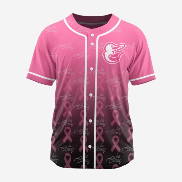 MLB Baltimore Orioles Special Pink Design Fight Breast Cancer Baseball Jersey Gift for Men Women