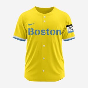 MLB Boston Red Sox Personalized 2025 City Connect Baseball Jersey Design 3