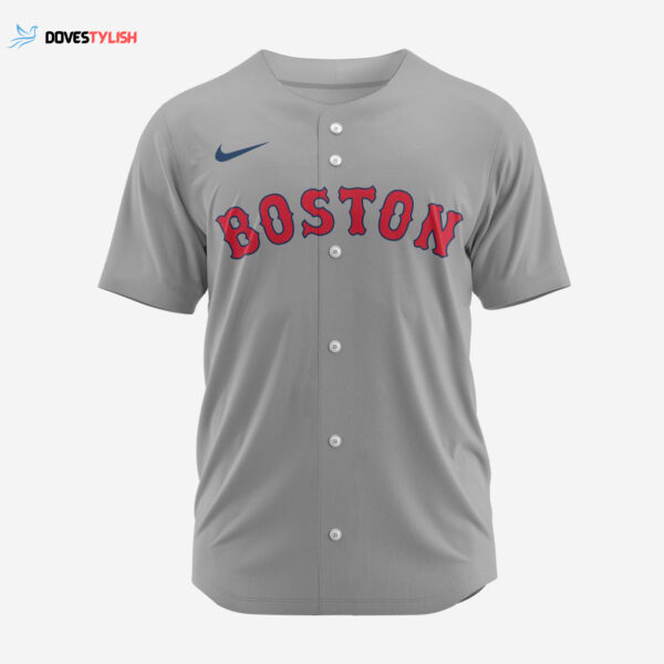 MLB Boston Red Sox Personalized 2025 Road Baseball Jersey