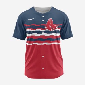 MLB Boston Red Sox Personalized Alternate Design Concept Baseball Jersey 2404
