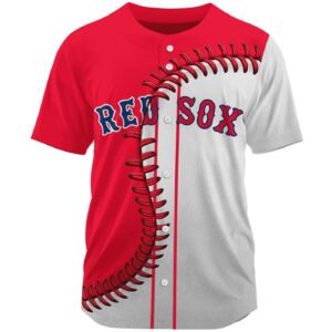 MLB Boston Red Sox Personalized Mix Baseball Jersey Gift for Men Women