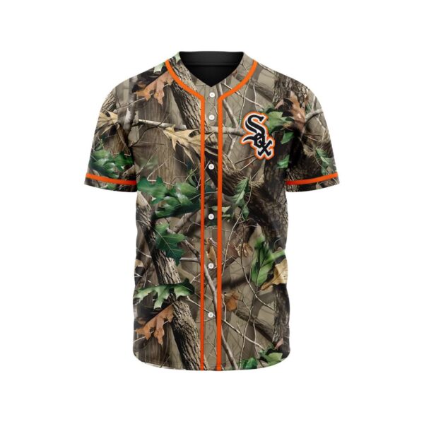MLB Chicago White Sox Special Realtree Camo Hunting Baseball Jersey Gift for Men Women
