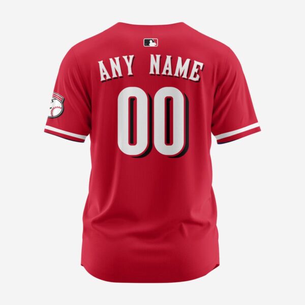 MLB Cincinnati Reds Personalized Alternate 02 Baseball Jersey