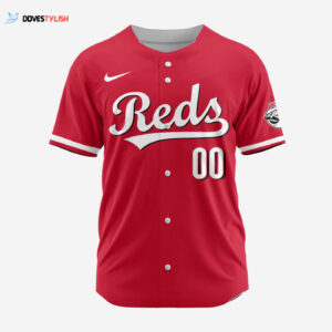 MLB Cincinnati Reds Personalized Alternate 02 Baseball Jersey