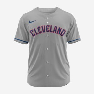 MLB Cleveland Guardians Personalized 2025 Road Baseball Jersey