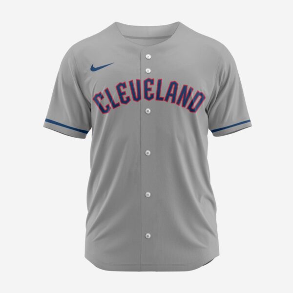 MLB Cleveland Guardians Personalized 2025 Road Baseball Jersey