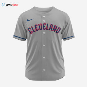 MLB Cleveland Guardians Personalized 2025 Road Baseball Jersey