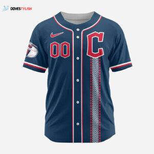 MLB Cleveland Guardians Personalized Alternate Design Concept Baseball Jersey 2404