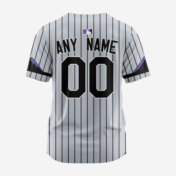 MLB Colorado Rockies Personalized Alternate Design Concept Baseball Jersey 2402