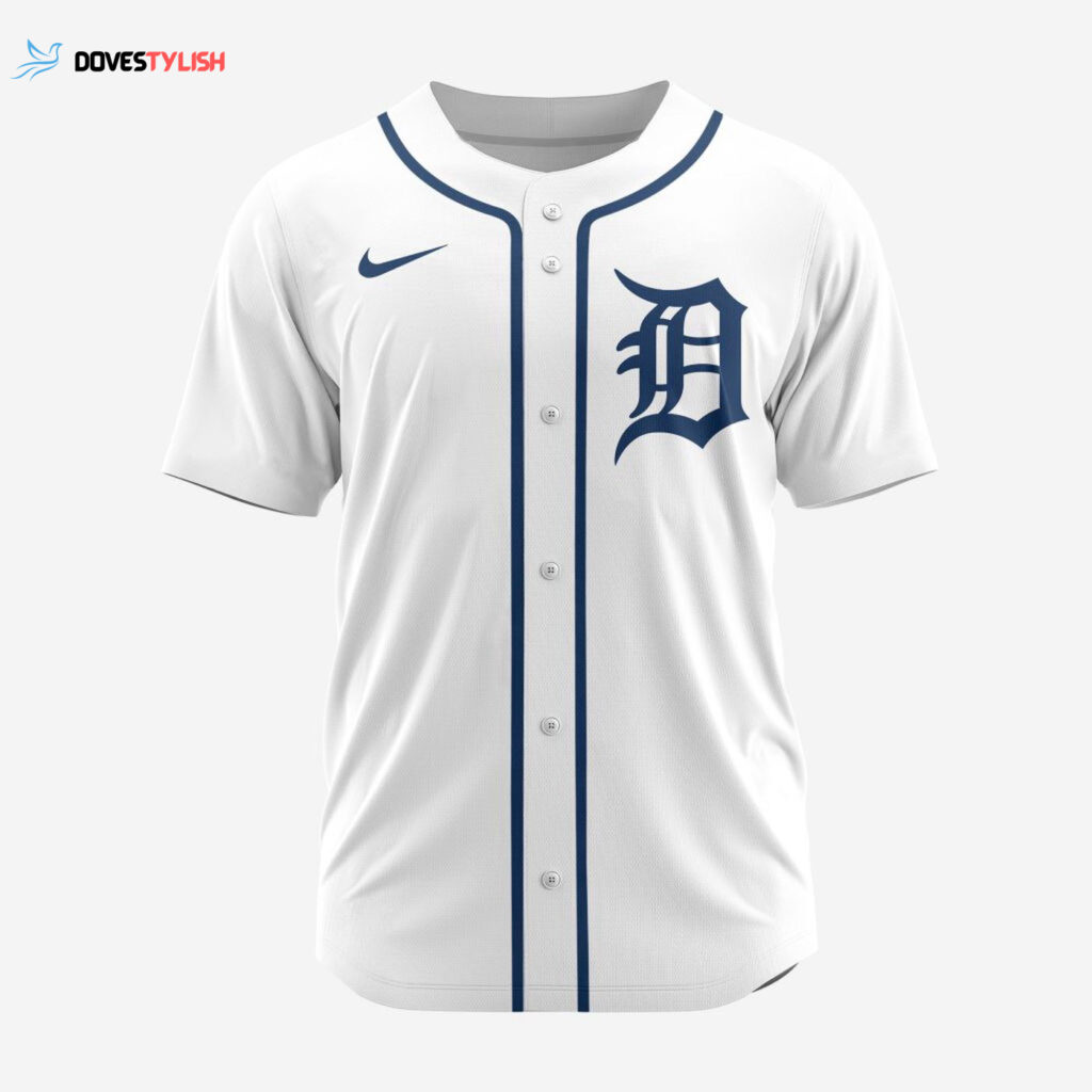MLB Detroit Tigers Personalized 2025 Home Baseball Jersey MLB Detroit Tigers Personalized 2025 Home Baseball Jersey