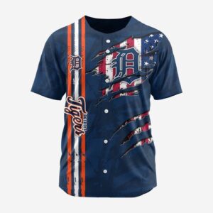 MLB Detroit Tigers Special Design Baseball Jersey Gift for Men Women