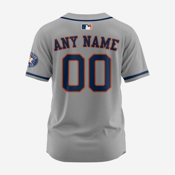 MLB Houston Astros Personalized 2025 Road Baseball Jersey