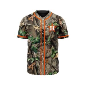 MLB Houston Astros Special Realtree Camo Hunting Baseball Jersey Gift for Men Women