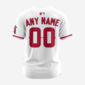 MLB Los Angeles Angels Personalized 2025 Home Baseball Jersey