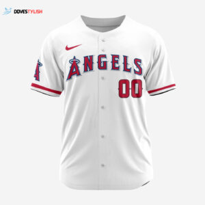 MLB Los Angeles Angels Personalized 2025 Home Baseball Jersey