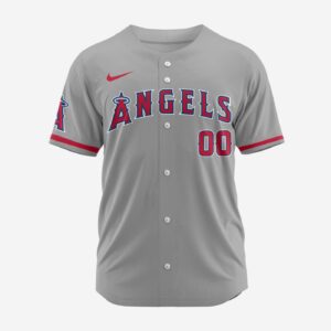MLB Los Angeles Angels Personalized 2025 Road Baseball Jersey