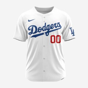 MLB Los Angeles Dodgers Personalized 2025 Home Baseball Jersey 3