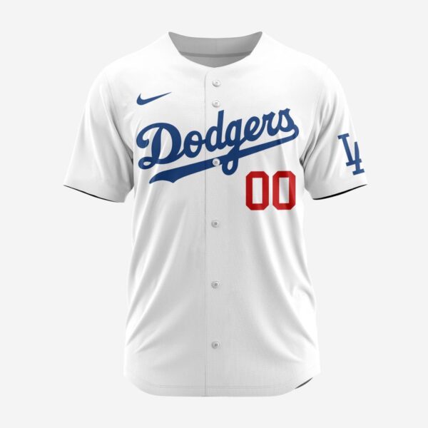 MLB Los Angeles Dodgers Personalized 2025 Home Baseball Jersey